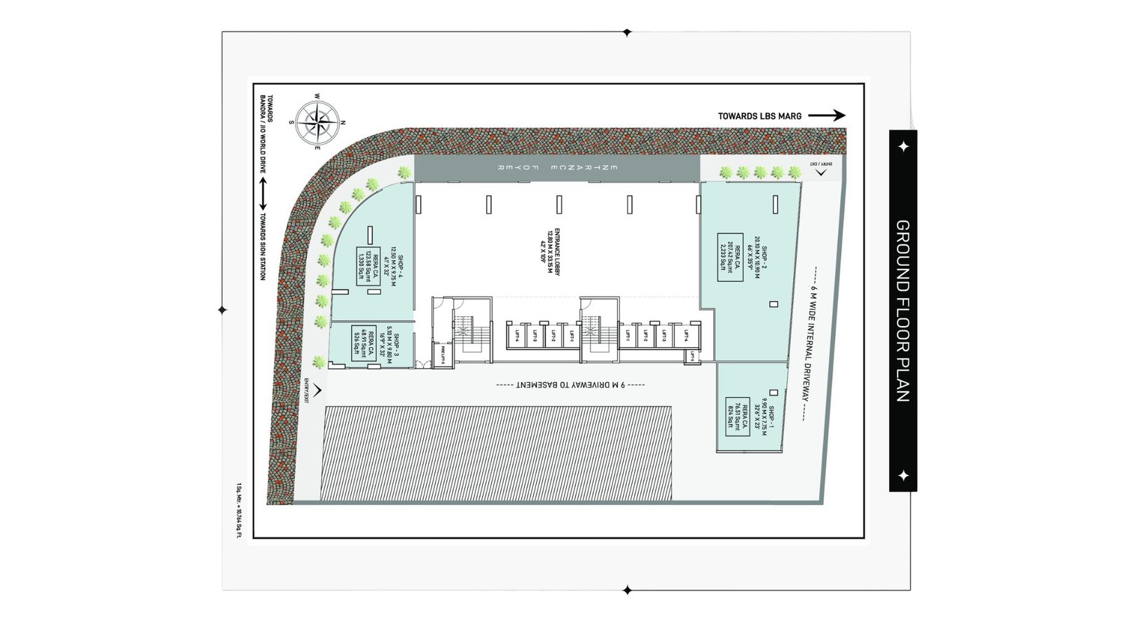 Labdhi-Codename-BKC-South-Typical-Floor-Plan-Ground-Floor